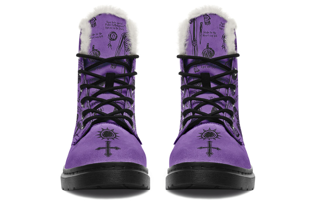 Violet Vampire Study Winter Boots