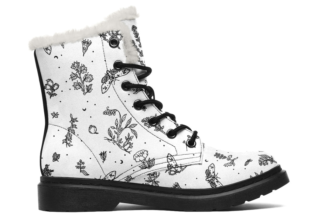 White Nightshade Winter Boots