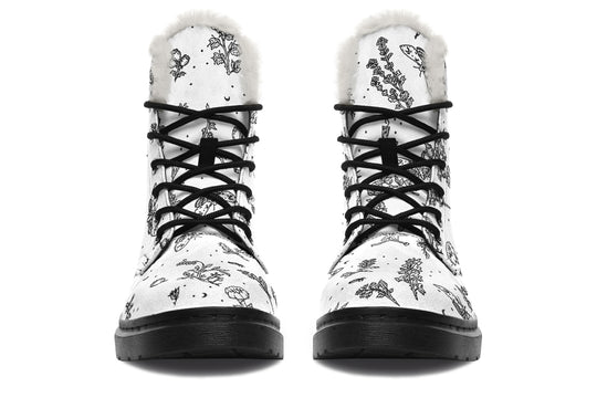 White Nightshade Winter Boots