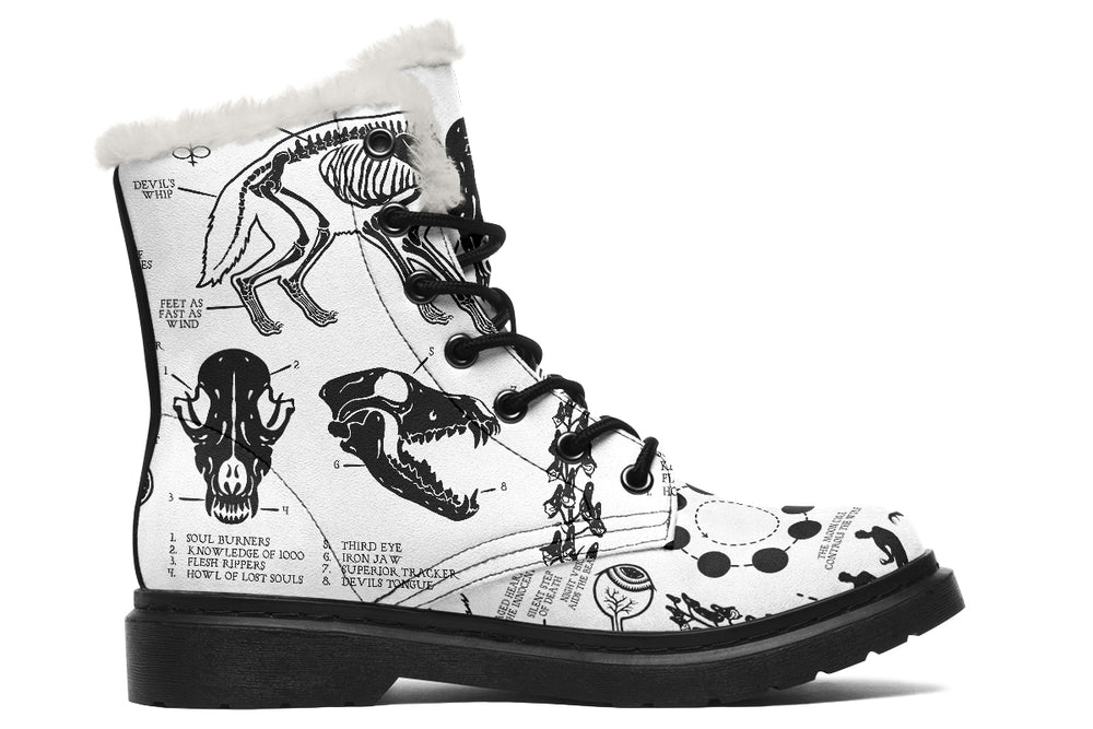 White Wolf Study Winter Boots