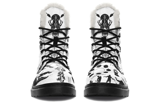 White Wolf Study Winter Boots