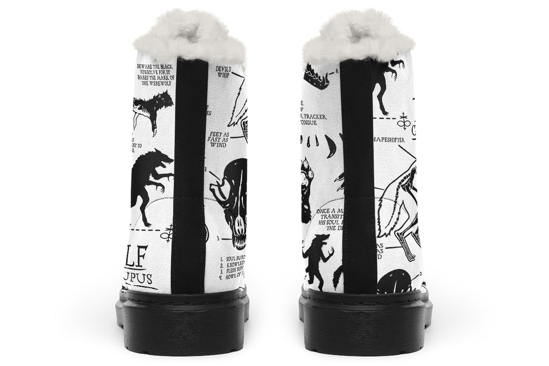 White Wolf Study Winter Boots