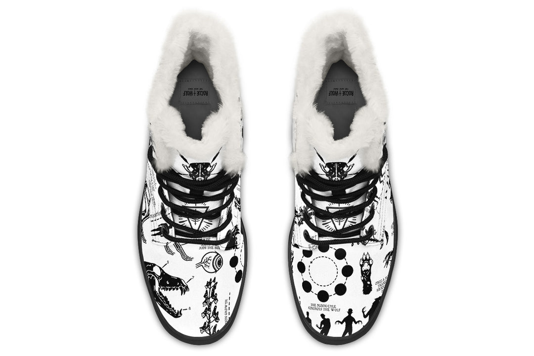 White Wolf Study Winter Boots