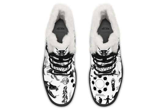 White Wolf Study Winter Boots