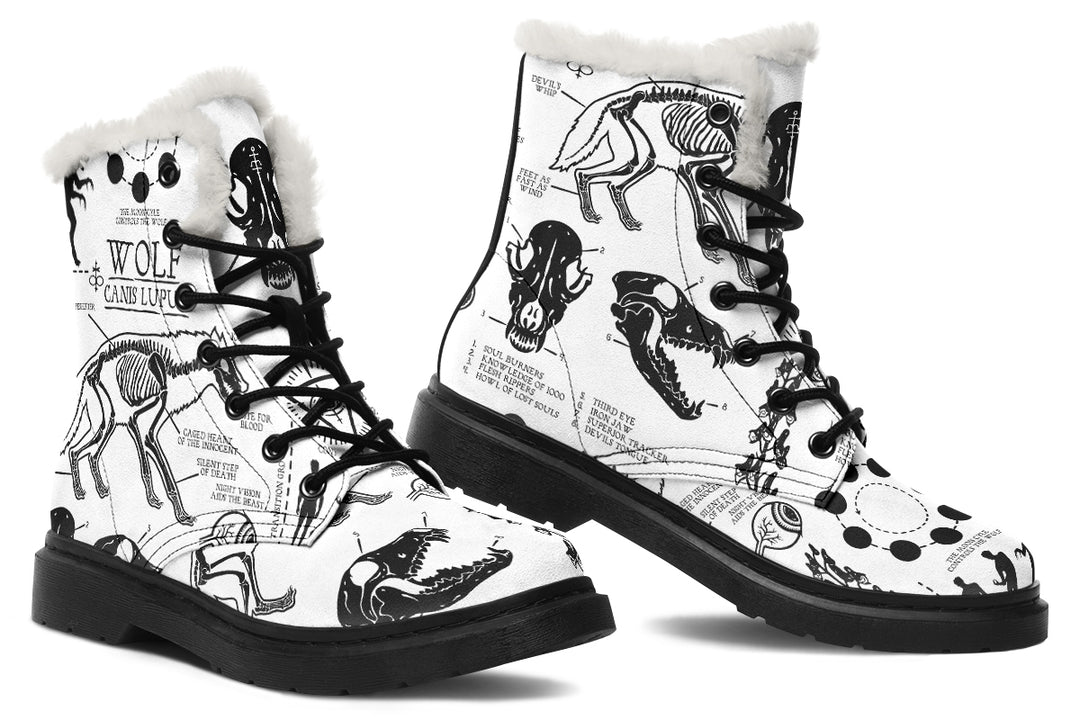 White Wolf Study Winter Boots