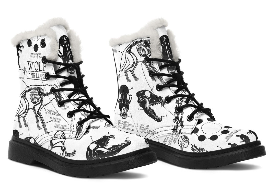 White Wolf Study Winter Boots