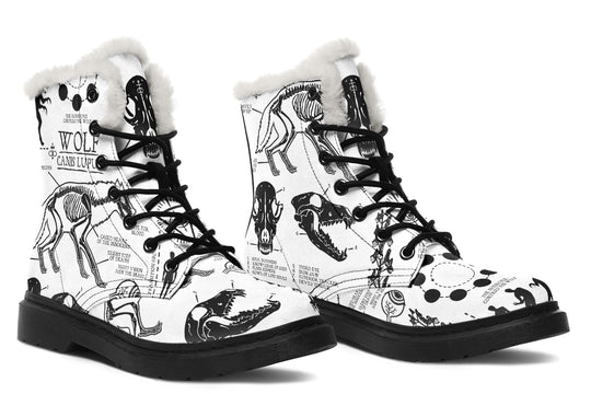 White Wolf Study Winter Boots