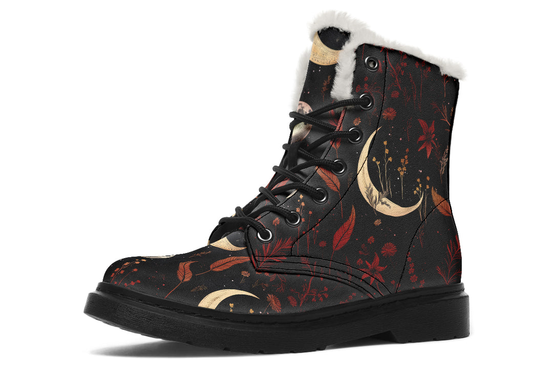 Wine Moonlit Botanica Winter Boots