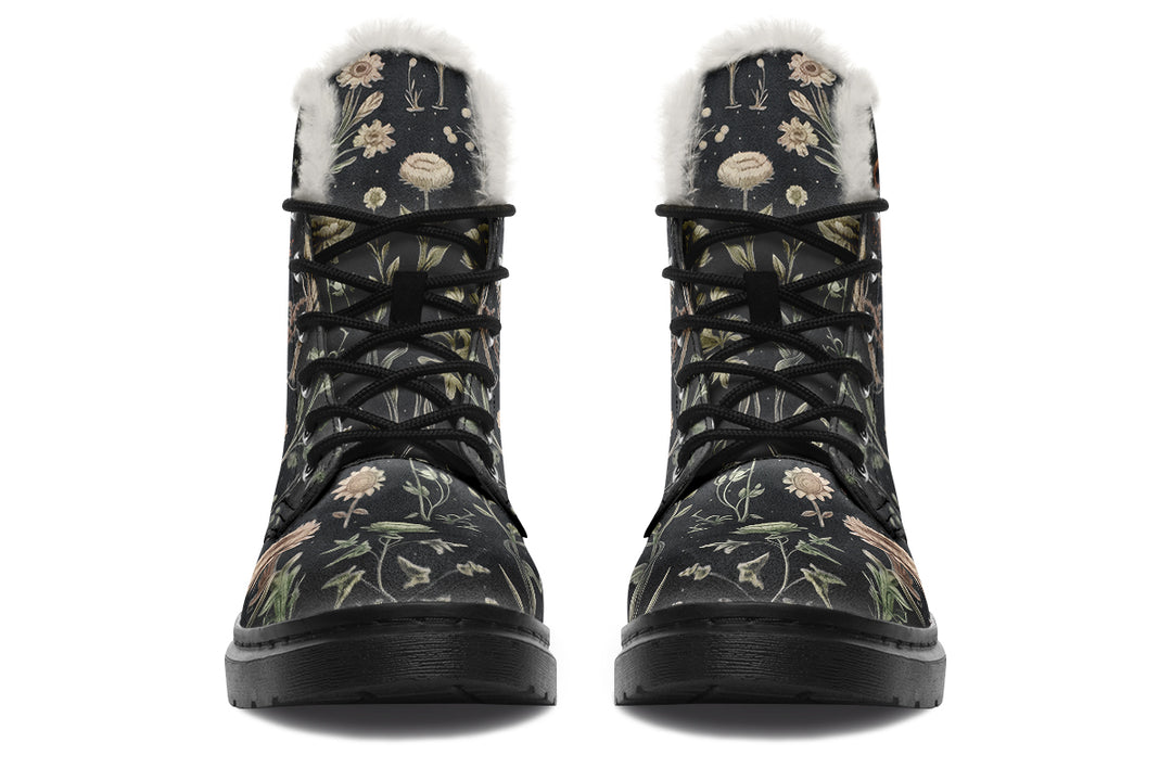 Witches' Broomsticks Winter Boots