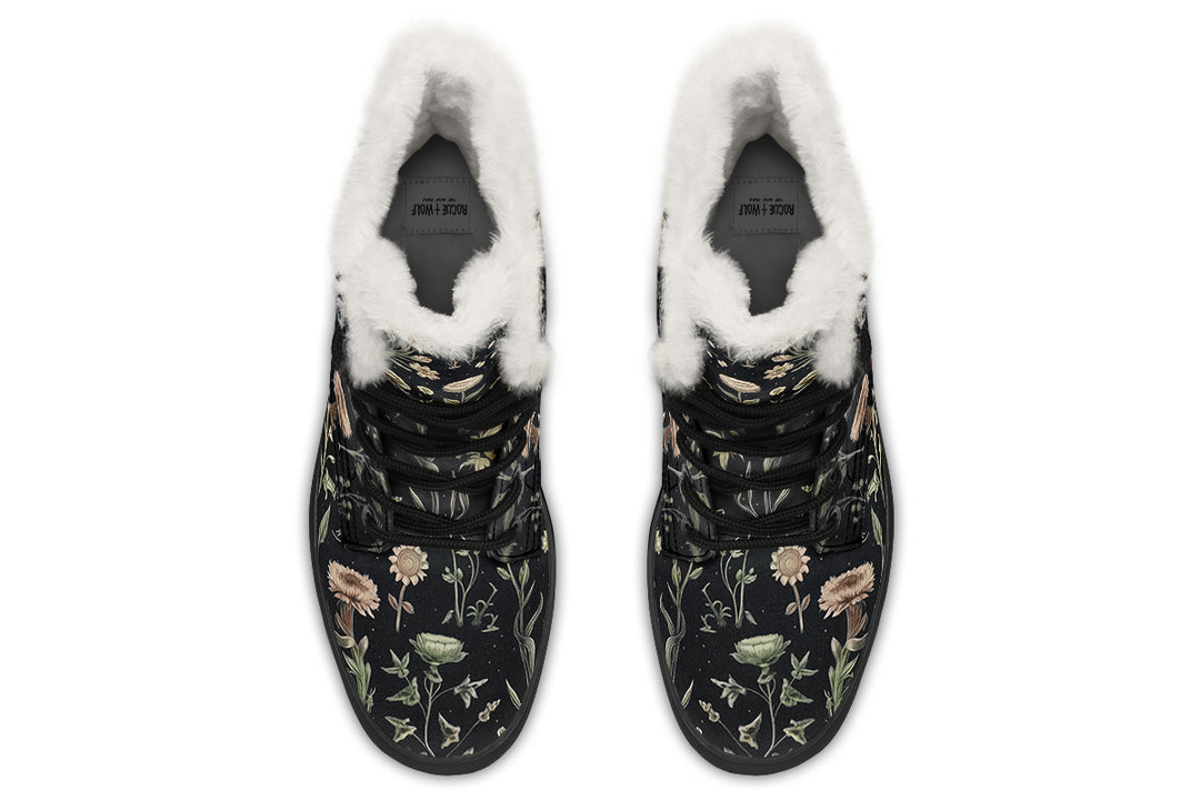 Witches' Broomsticks Winter Boots
