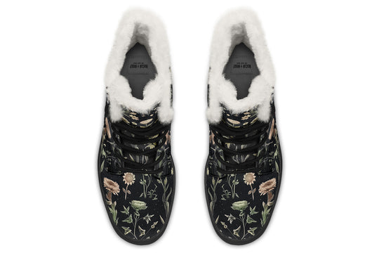 Witches' Broomsticks Winter Boots