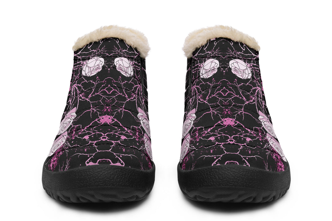 Amethyst Kintsugi Rose Winter Sneakers