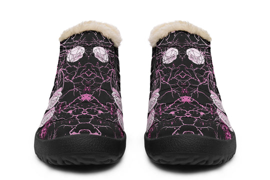 Amethyst Kintsugi Rose Winter Sneakers