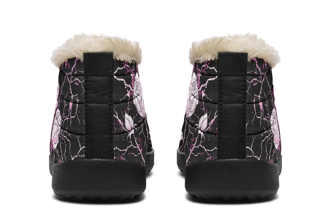 Amethyst Kintsugi Rose Winter Sneakers