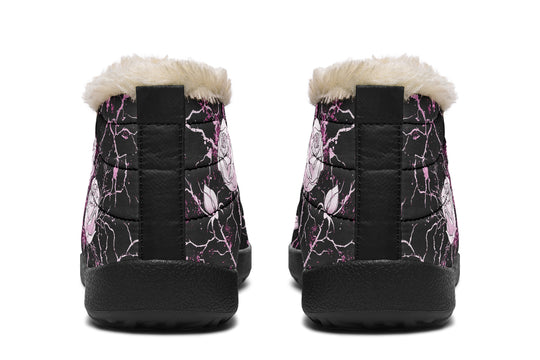 Amethyst Kintsugi Rose Winter Sneakers