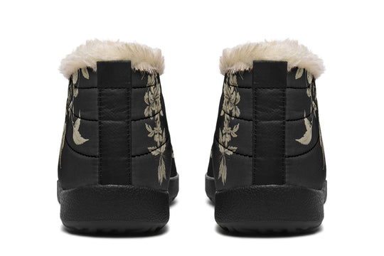 Black Night Ivy Winter Sneakers