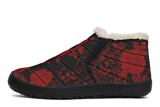 Blood Rose Romance Winter Sneakers