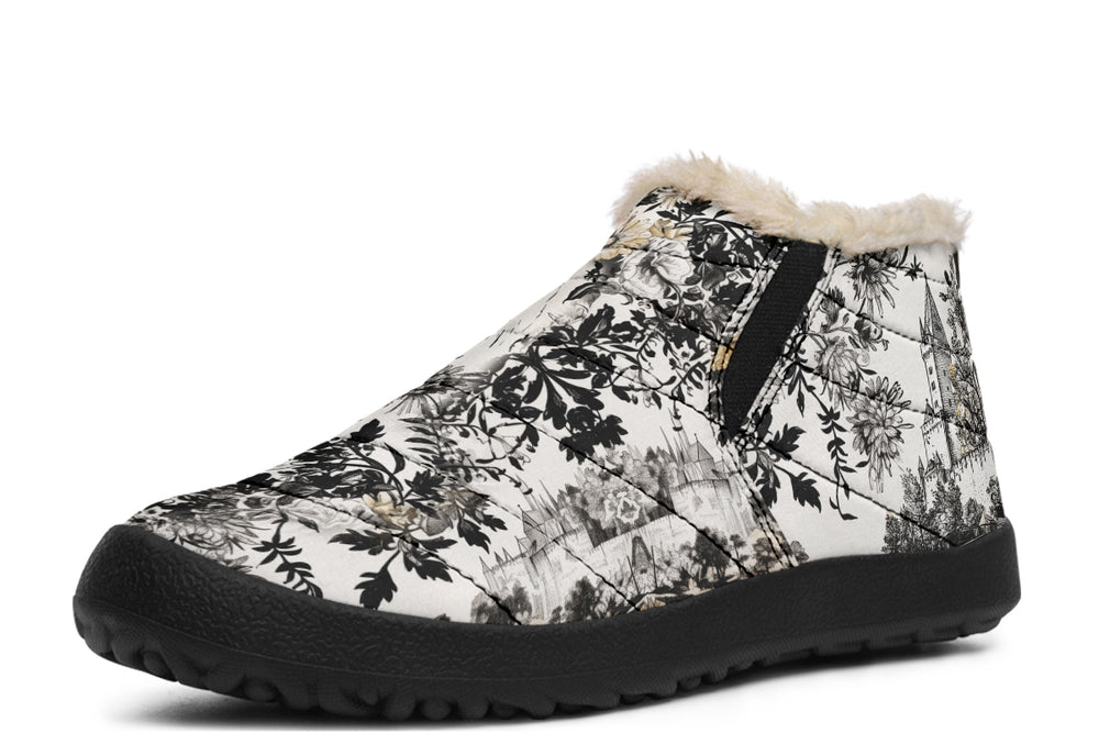 Castle in Bloom Winter Sneakers