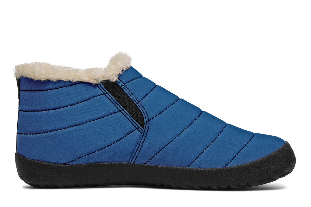 Cobalt Blue Winter Sneakers