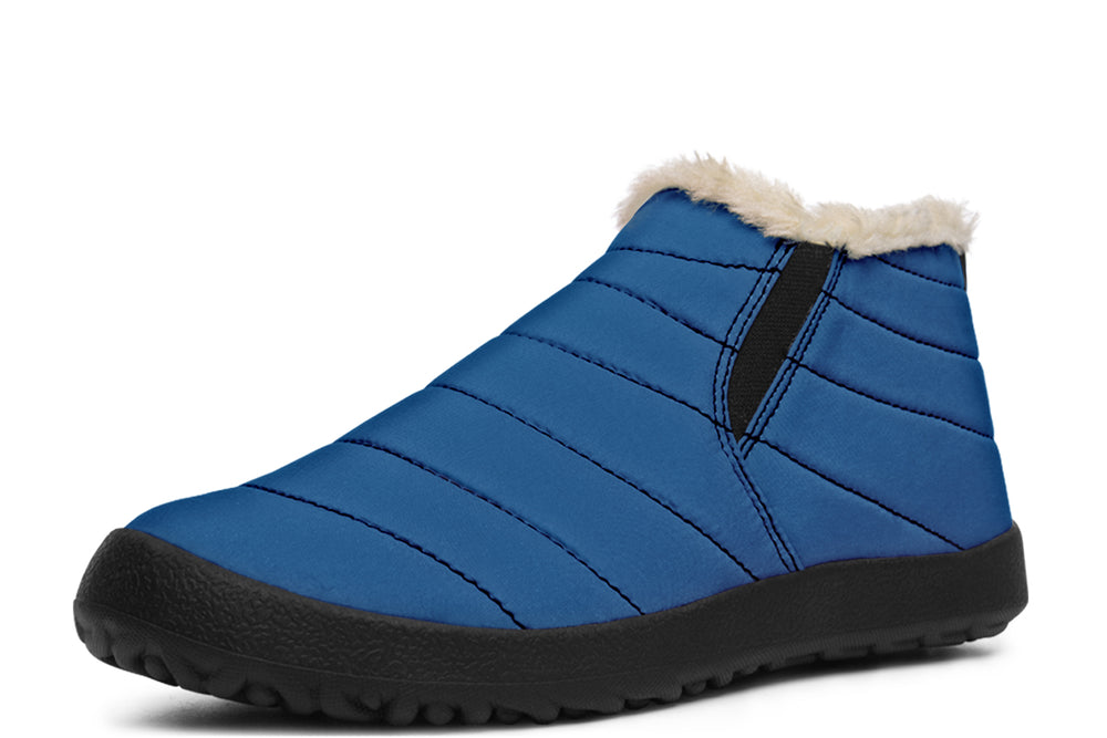Cobalt Blue Winter Sneakers