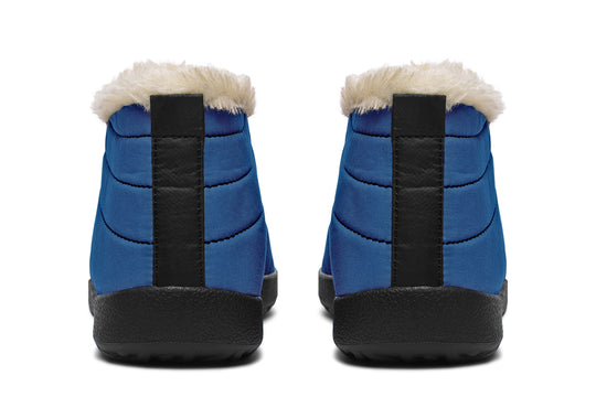 Cobalt Blue Winter Sneakers