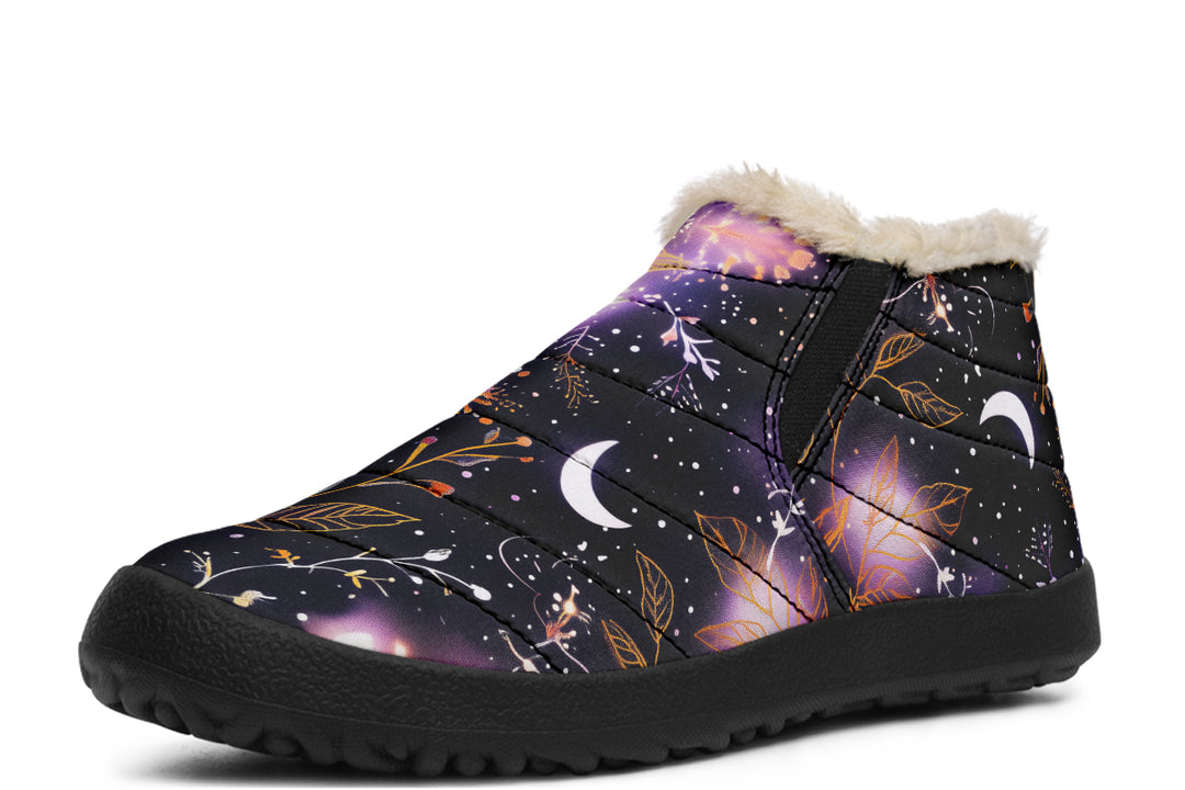 Cosmic Petals Winter Sneakers