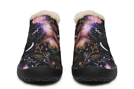Cosmic Petals Winter Sneakers