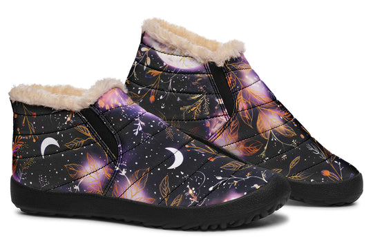 Cosmic Petals Winter Sneakers