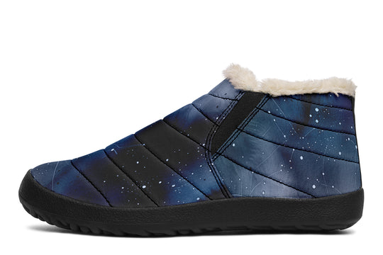 Deep Blue Winter Sneakers