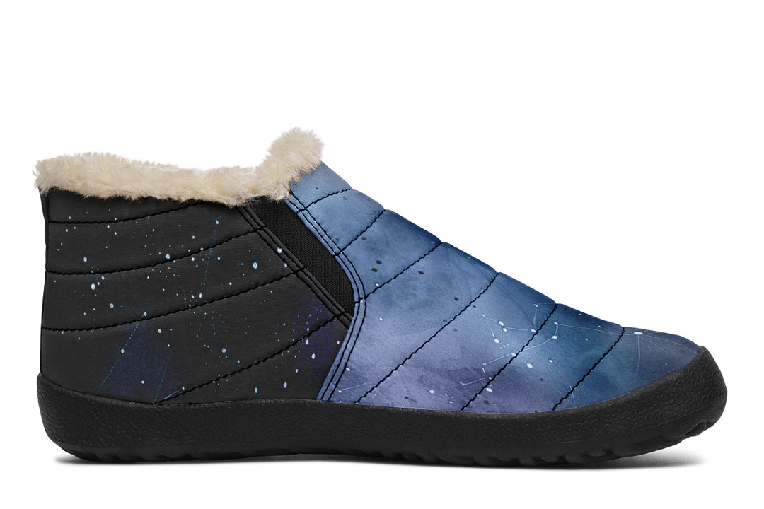 Deep Blue Winter Sneakers