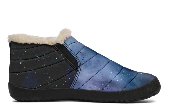 Deep Blue Winter Sneakers