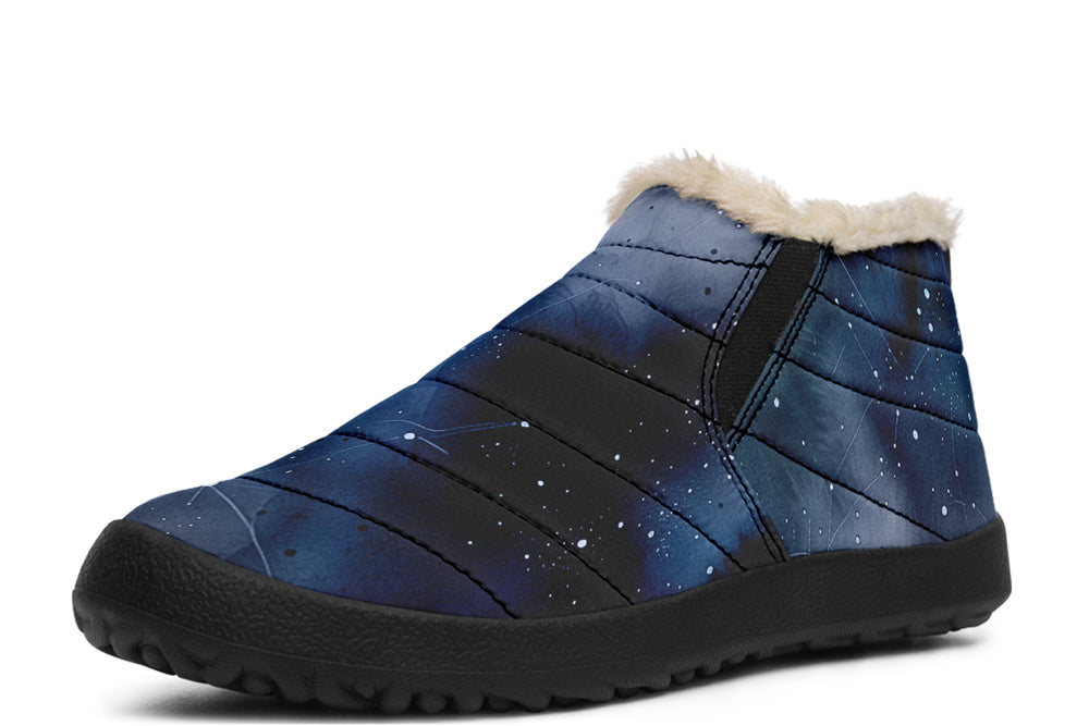Deep Blue Winter Sneakers
