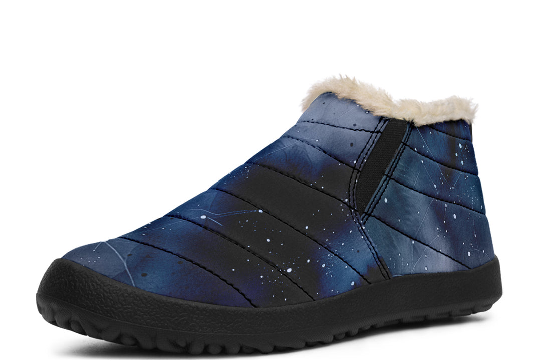 Deep Blue Winter Sneakers