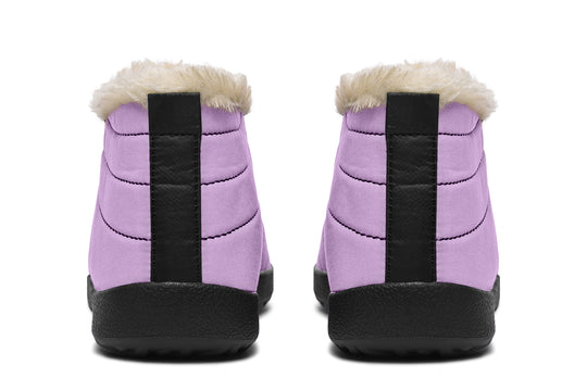 Digital Lavender Winter Sneakers