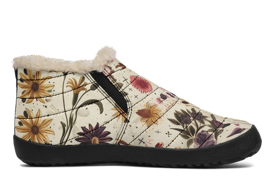 Enchanted Blossoms Winter Sneakers