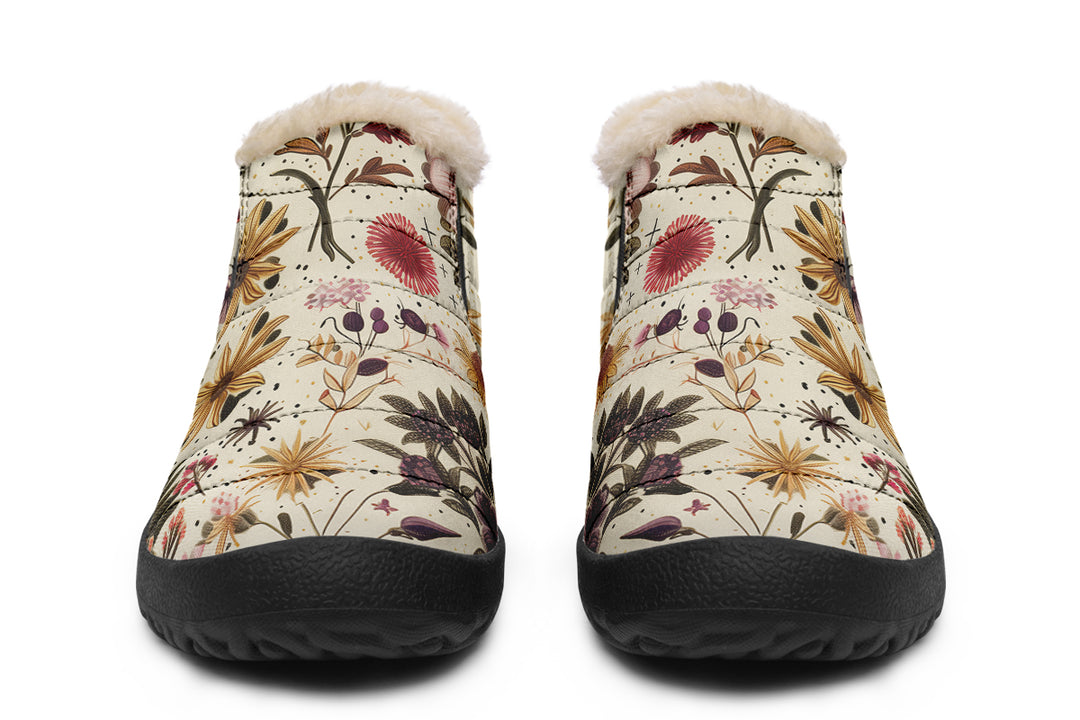 Enchanted Blossoms Winter Sneakers