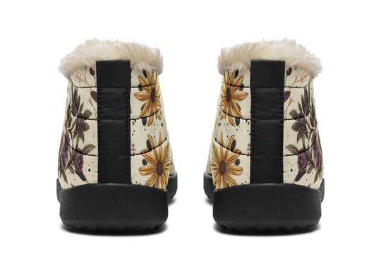 Enchanted Blossoms Winter Sneakers