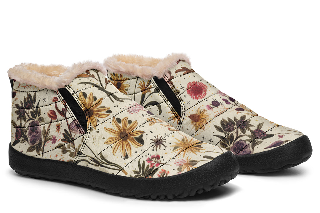 Enchanted Blossoms Winter Sneakers