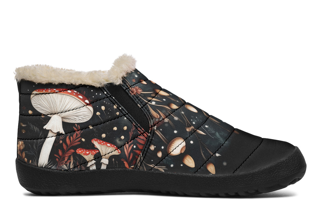 Faery Fungi Winter Sneakers