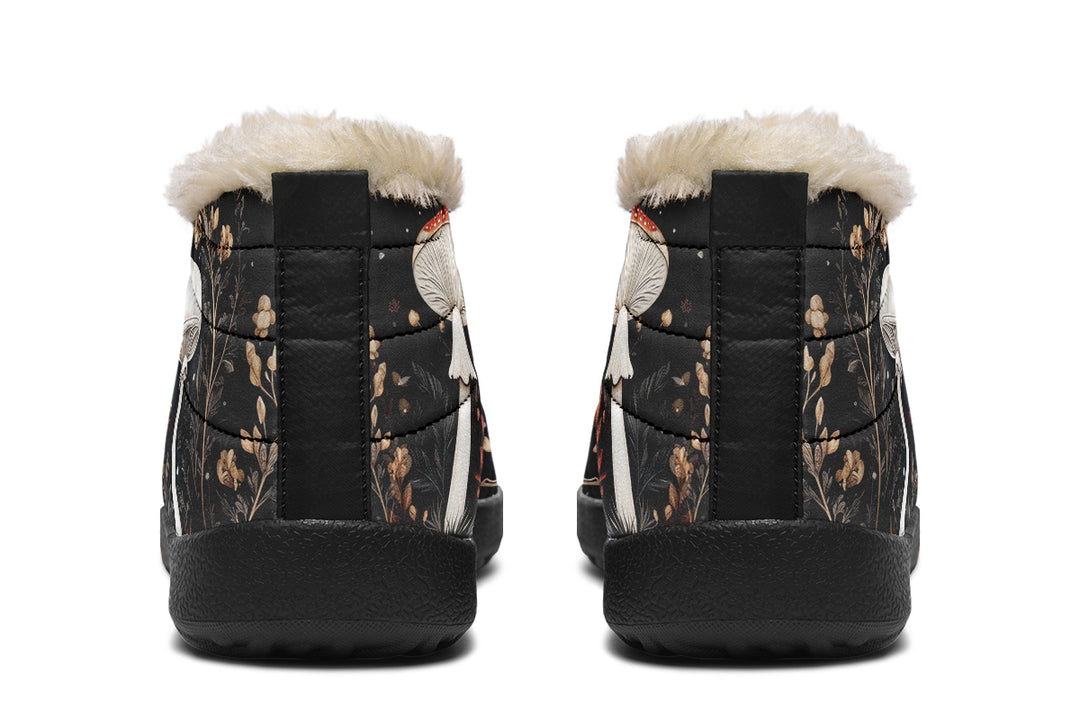 Faery Fungi Winter Sneakers