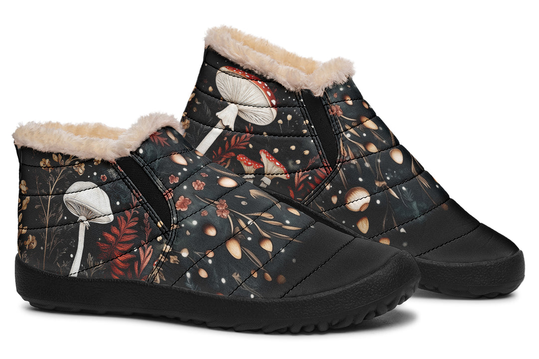 Faery Fungi Winter Sneakers