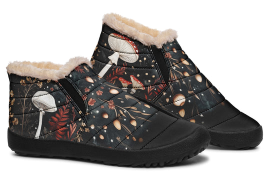 Faery Fungi Winter Sneakers