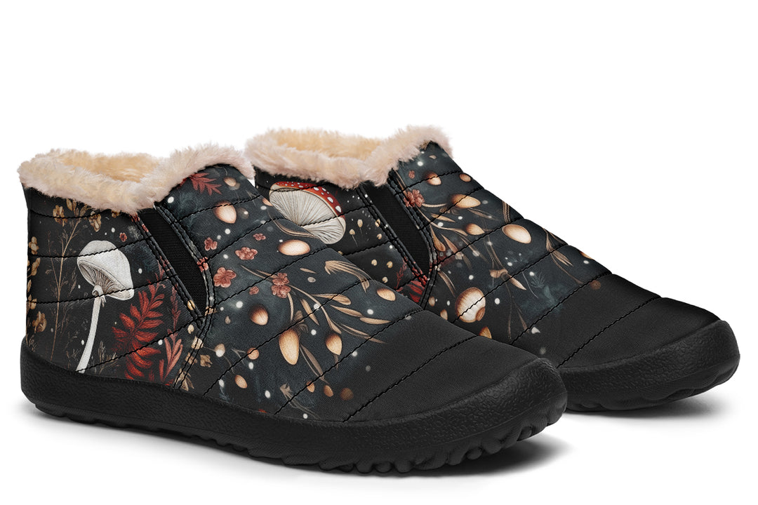 Faery Fungi Winter Sneakers