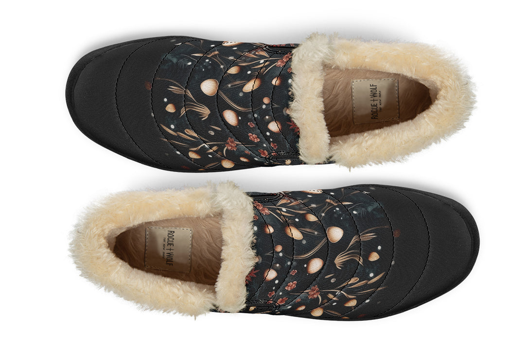 Faery Fungi Winter Sneakers