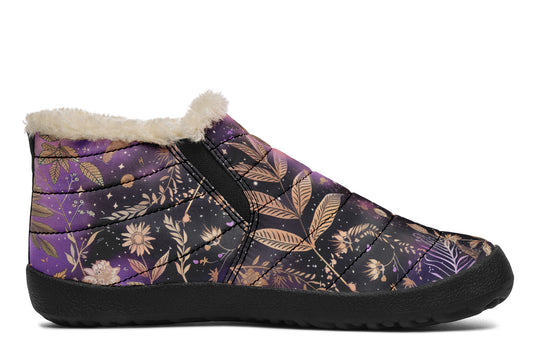Galactic Bloom Winter Sneakers
