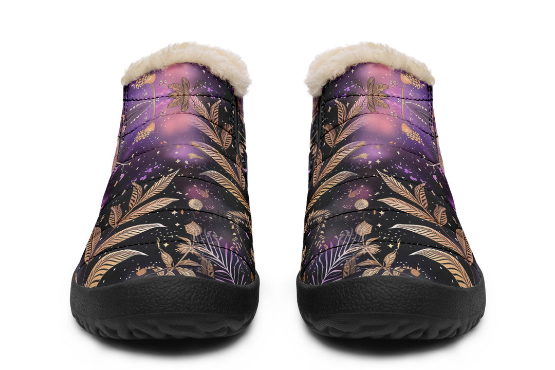 Galactic Bloom Winter Sneakers