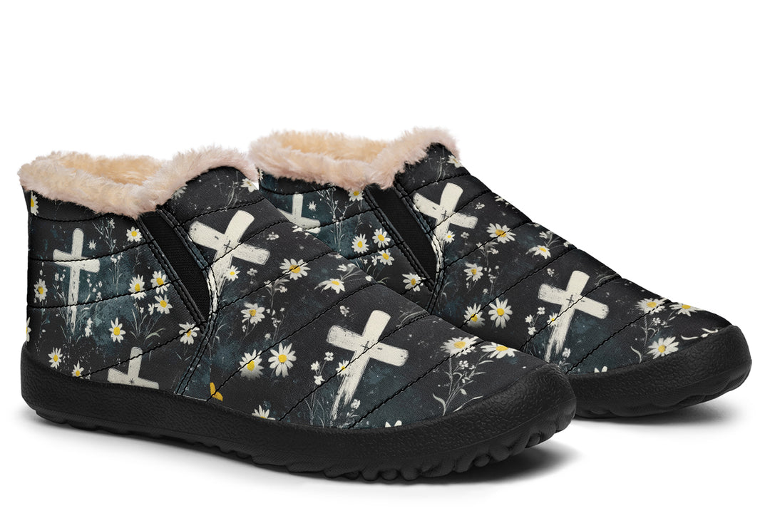 Graveyard Bloom Winter Sneakers
