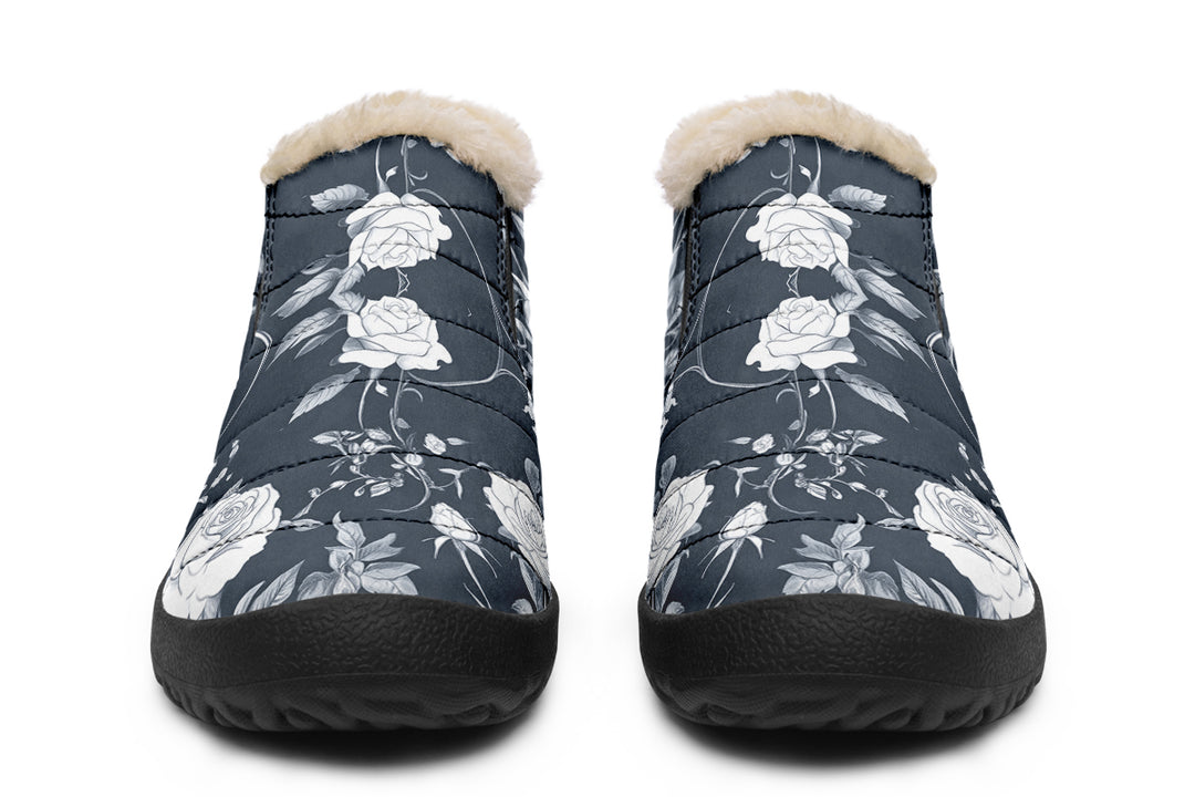 Steel Rose Romance Winter Sneakers