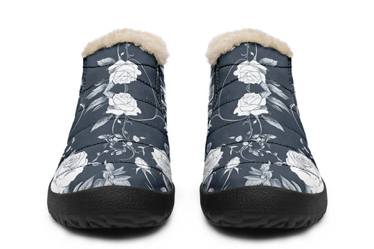 Steel Rose Romance Winter Sneakers