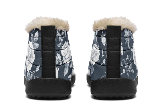 Steel Rose Romance Winter Sneakers